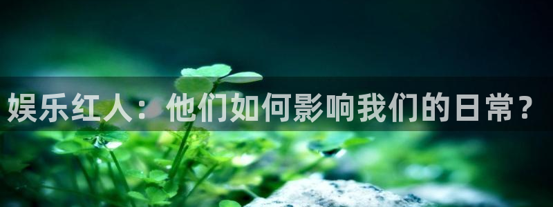 蓝狮在线注册登录：娱乐红人：他们如何影响我们的日常？